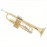 UBesGoo Beginner Gold Lacquer Brass Bb Trumpet with Care for Student School Band