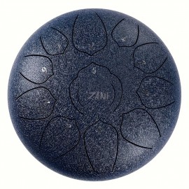 10 Inch 11 Tones Steel Tongue Drum, Percussion Instrument Drum With Bag, Music Book And Mallets For Meditation Entertainment Musical Education Concert Mind Yoga Eid Al-Adha Mubarak