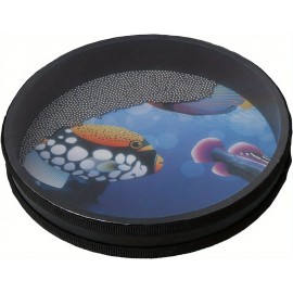 Sound Drum Percussion Wave Bead Ocean Hand Drum With Hardwood Sea Drum Musical Instrument Percussion 253mm/9.96inch (Diameter) For Party