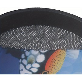 Sound Drum Percussion Wave Bead Ocean Hand Drum With Hardwood Sea Drum Musical Instrument Percussion 253mm/9.96inch (Diameter) For Party