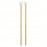 Lixada 1 Pair Felt Mallets Drum Sticks with Wood Handle for Percussion Instrument White