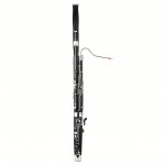 Professional C Key Bassoon Woodwind Instrument Synthetic Wood Body Cupronickel Silver-plated & Nickel-Plated Keys With Reed Gloves Cleaning Cloth Carrying Case