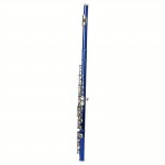 Blue 16-hole C-closed Hole White Copper Flute + Bar + Cleaning Cloth + Lubricant + Screwdriver