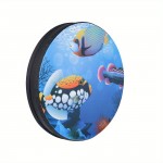 Sound Drum Percussion Wave Bead Ocean Hand Drum With Hardwood Sea Drum Musical Instrument Percussion 253mm/9.96inch (Diameter) For Party