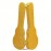 Hard-Shell Electric Guitar Case for GLP Style Electric Guitar Bulge Surface Yellow