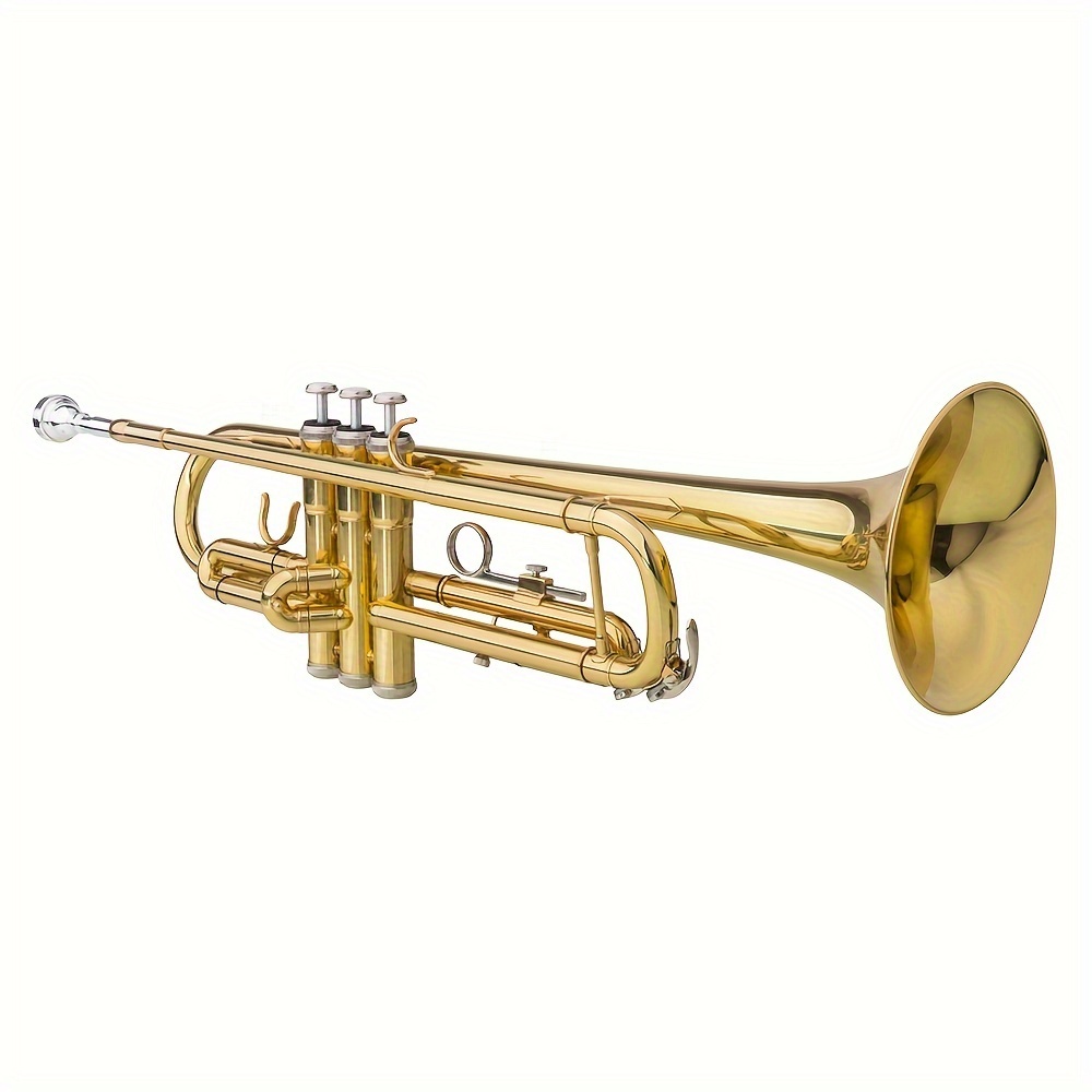 band instrument trumpet brass in b flat key details 3