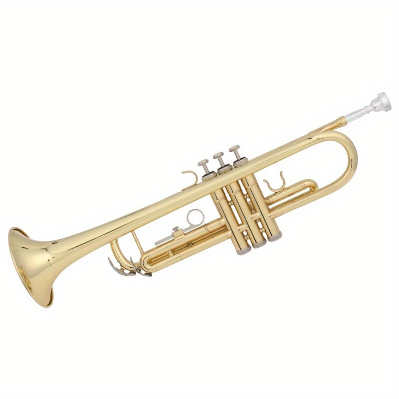 beginner brass bb trumpet with care for student school band details 2