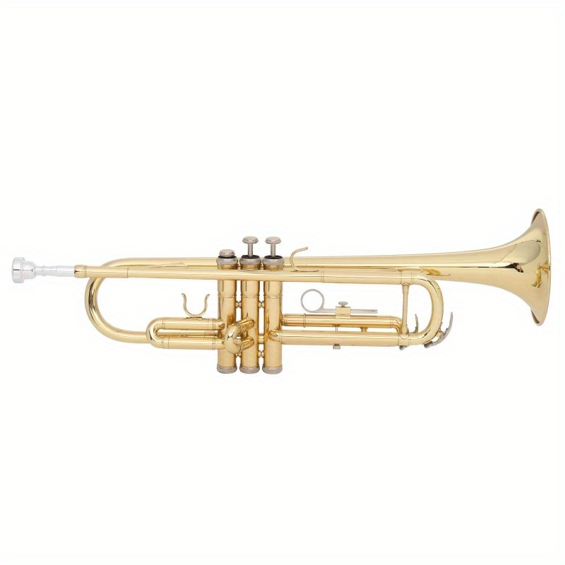 beginner brass bb trumpet with care for student school band details 4