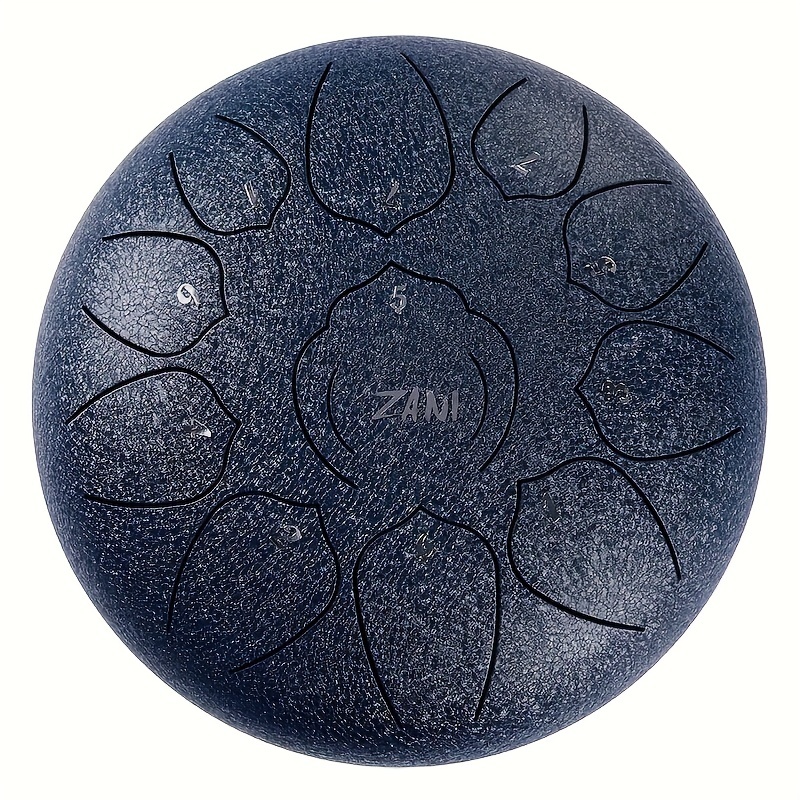 10 inch 11 tones steel tongue drum percussion instrument drum with bag music book and mallets for meditation entertainment musical education concert mind yoga eid al adha mubarak details 5