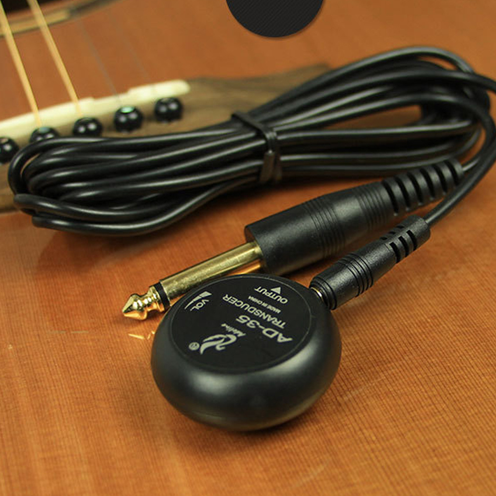 ad 35 mini sound pick up amplifier stick pickup for acoustic guitar ukulele violin cello banjo details 0