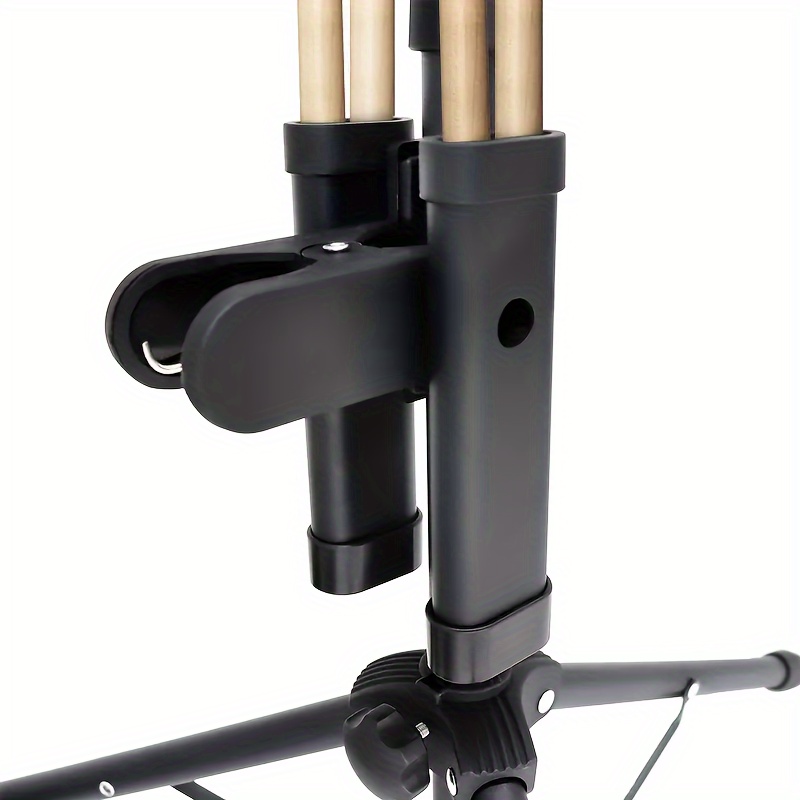 durable abs drum stick holder with large clip ideal for jazz drums essential drum stand accessory details 2