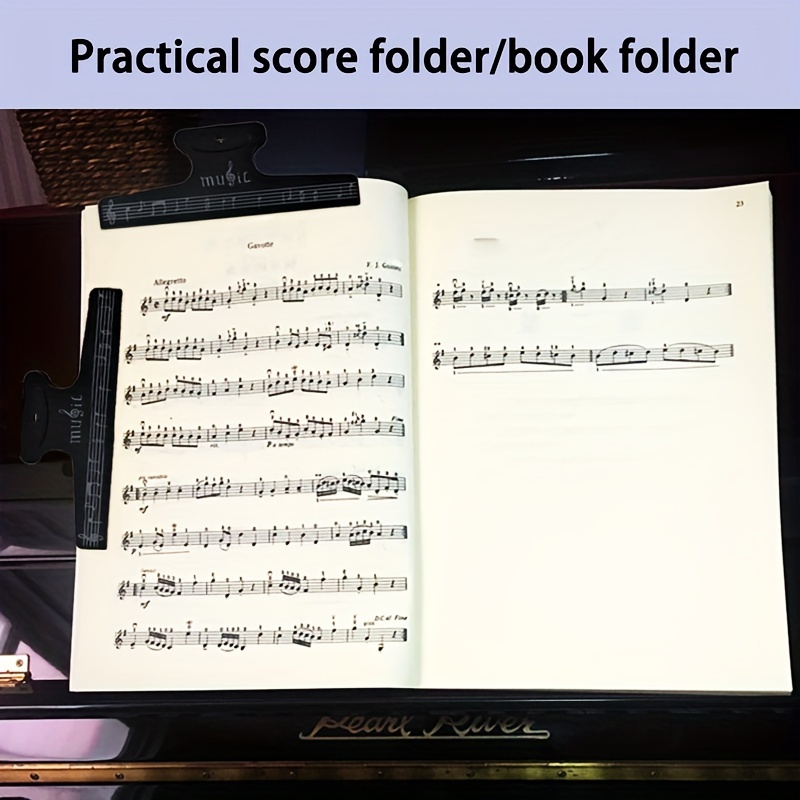 sheet music notation clip book five line notation clip fixed music notation clip stationery folder clip musical note paper clips piano music notation clip drum details 0