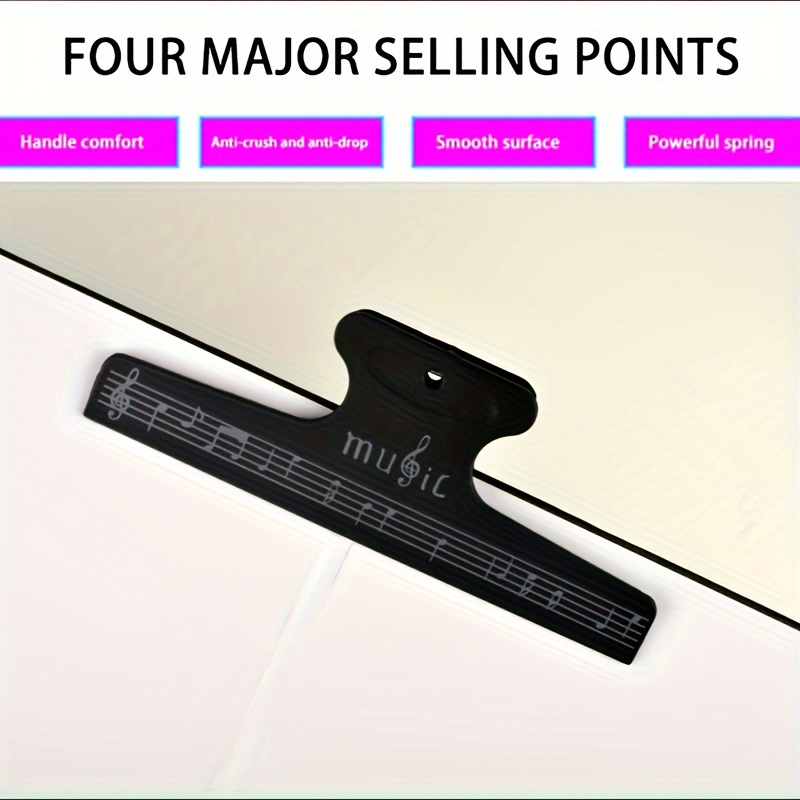 sheet music notation clip book five line notation clip fixed music notation clip stationery folder clip musical note paper clips piano music notation clip drum details 3