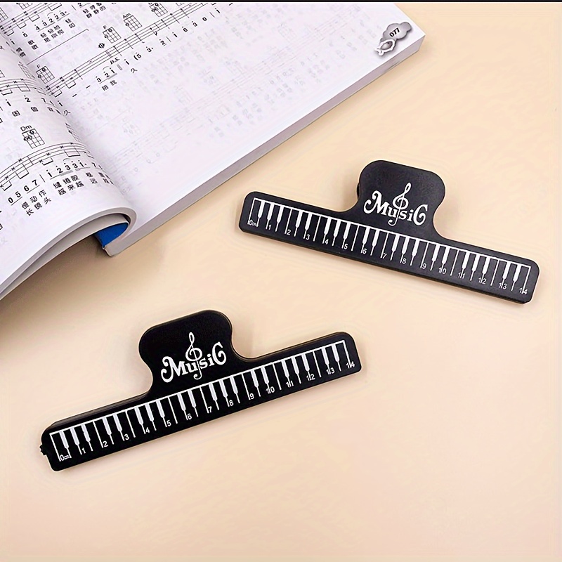 1pc universal sheet music book clip large hands page holder guitar ukulele violin piano sheet for beginners musicians details 3